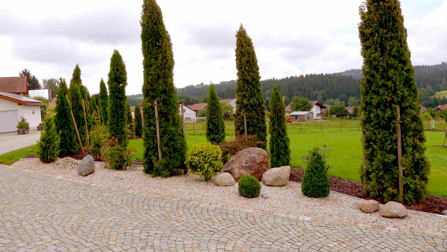 Privatgarten in Hutthurm